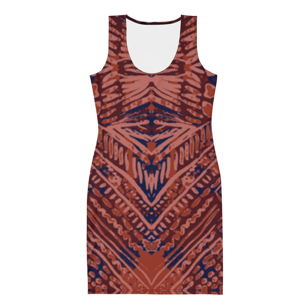 Bodycon Dress - All-Over Printed Statement Piece