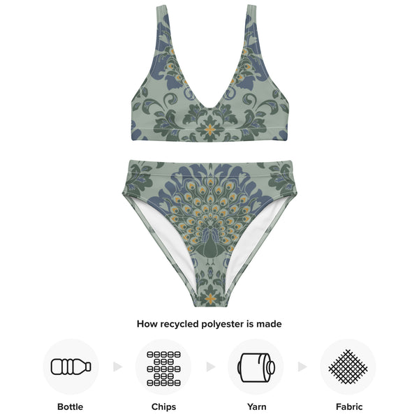 Comfy and Sustainable High-Waisted Bikini - Fall in Love with Eco-Friendly Style