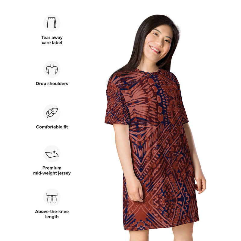 Women T-Shirt Dress - Effortlessly Stylish and Comfortable