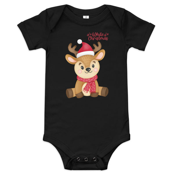 Christmas Baby Short Sleeve One Piece - Comfortable, Stylish, and Easy Changing