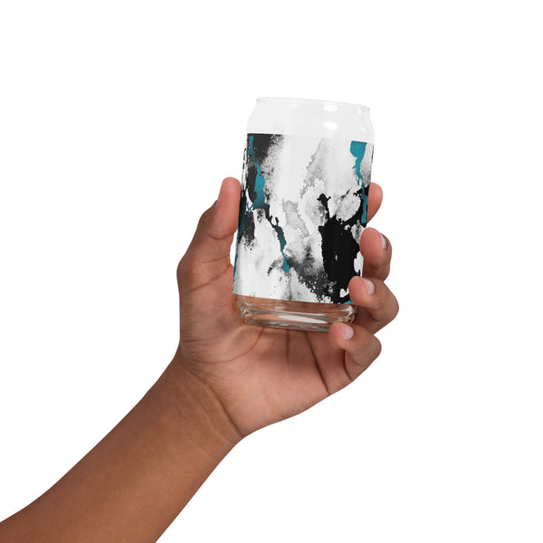 Trendy Can-Shaped Glass - Perfect for Refreshing Drinks