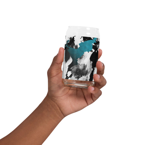 Trendy Can-Shaped Glass - Perfect for Refreshing Drinks