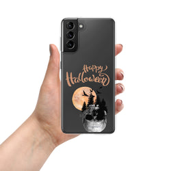 Ghostly Glow Clear Case for Samsung® – Halloween Edition