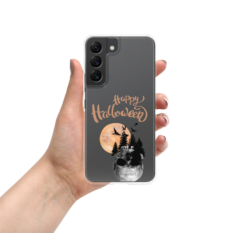 Ghostly Glow Clear Case for Samsung® – Halloween Edition