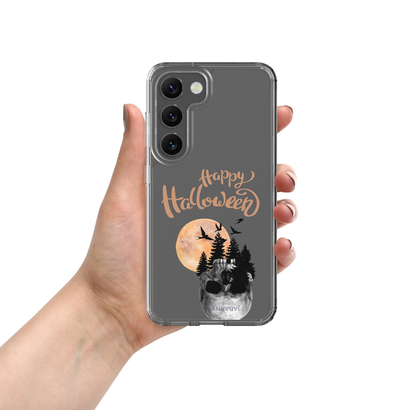 Ghostly Glow Clear Case for Samsung® – Halloween Edition