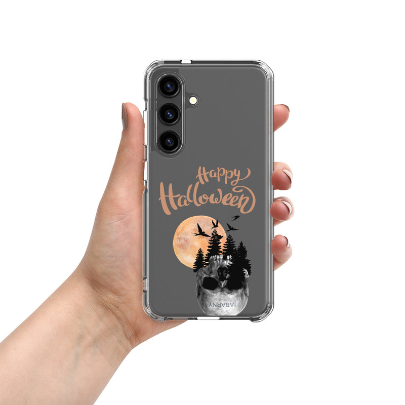 Ghostly Glow Clear Case for Samsung® – Halloween Edition