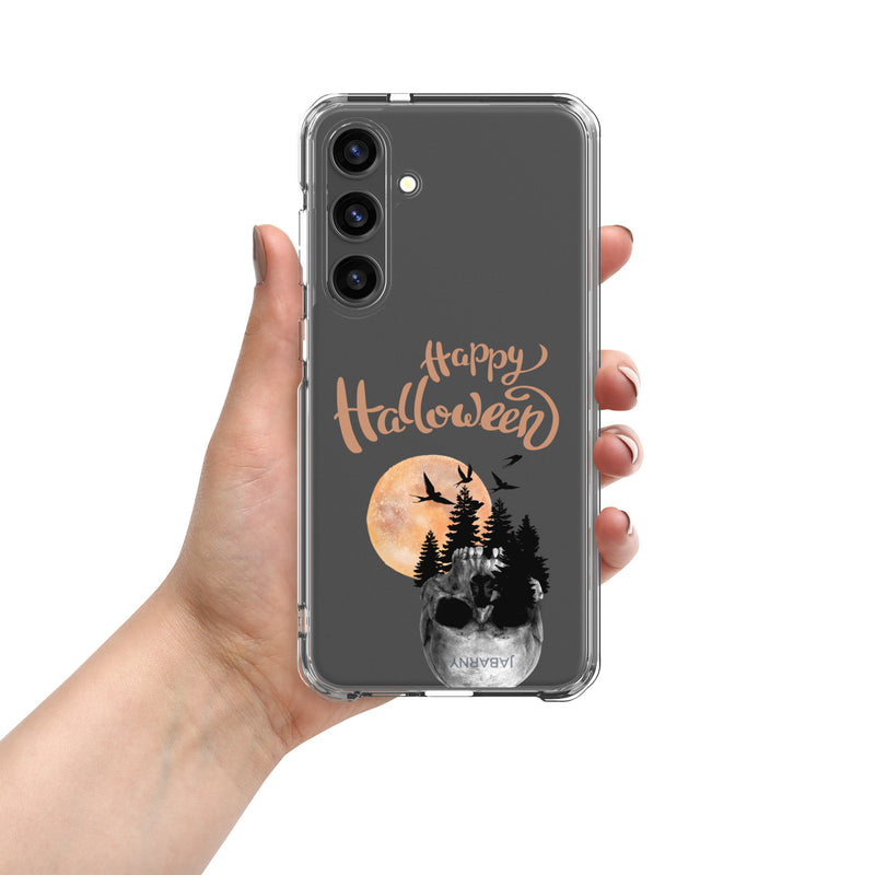 Ghostly Glow Clear Case for Samsung® – Halloween Edition