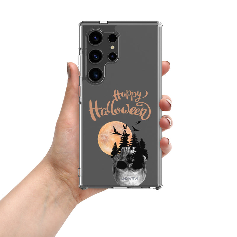 Ghostly Glow Clear Case for Samsung® – Halloween Edition