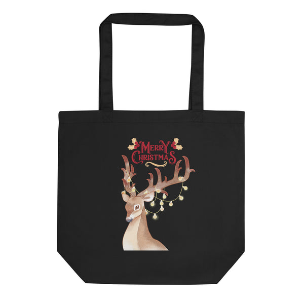 Christmas Eco Tote Bag - Sustainable and Spacious