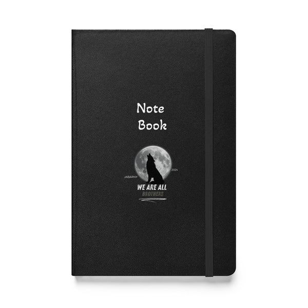 "Brothers" Hardcover Bound Notebook | 80 Lined Pages, Elastic Closure, Expandable Pocket