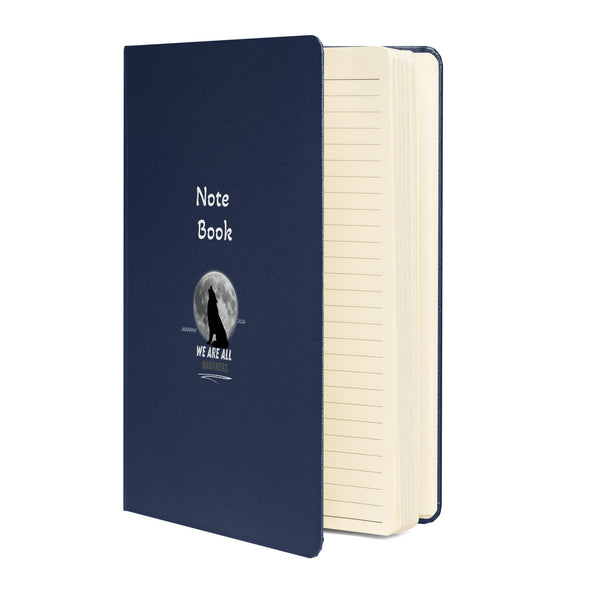 "Brothers" Hardcover Bound Notebook | 80 Lined Pages, Elastic Closure, Expandable Pocket