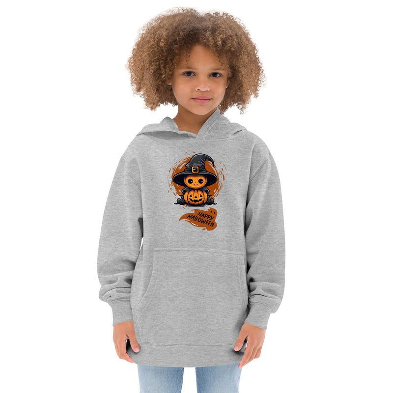 Spooky Adventure Kids Fleece Hoodie – Halloween Edition