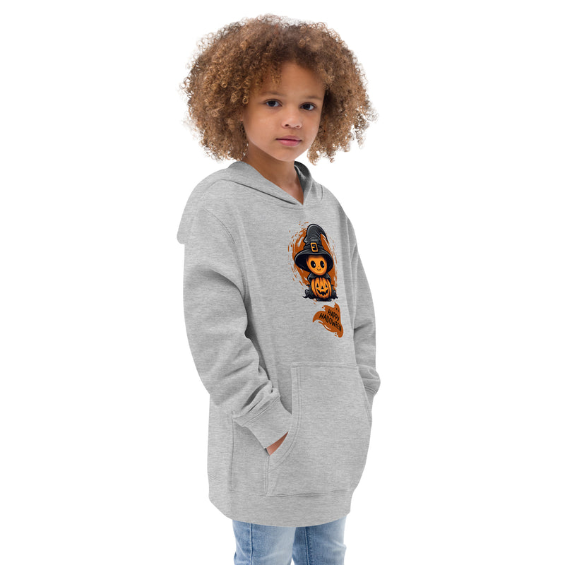 Spooky Adventure Kids Fleece Hoodie – Halloween Edition