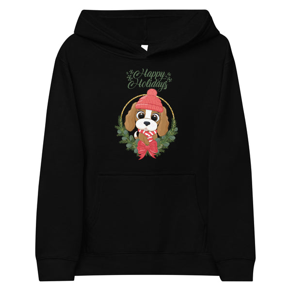 Christmas Kids Fleece Hoodie - Soft, Cozy, and Durable