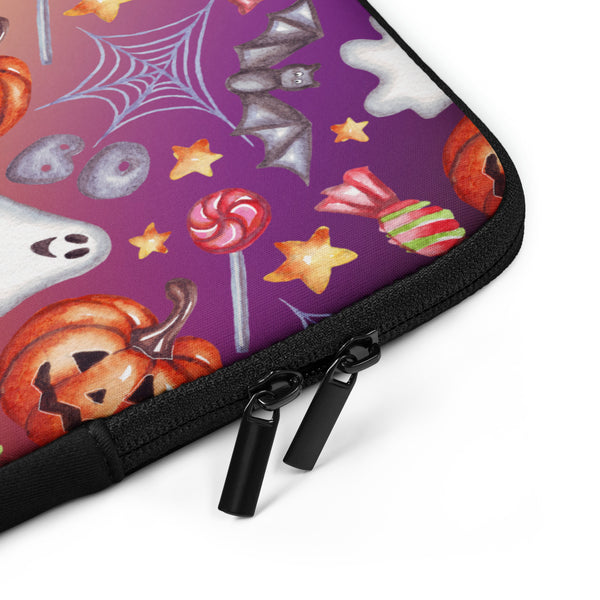 Haunted Haven Laptop Sleeve – Halloween Edition