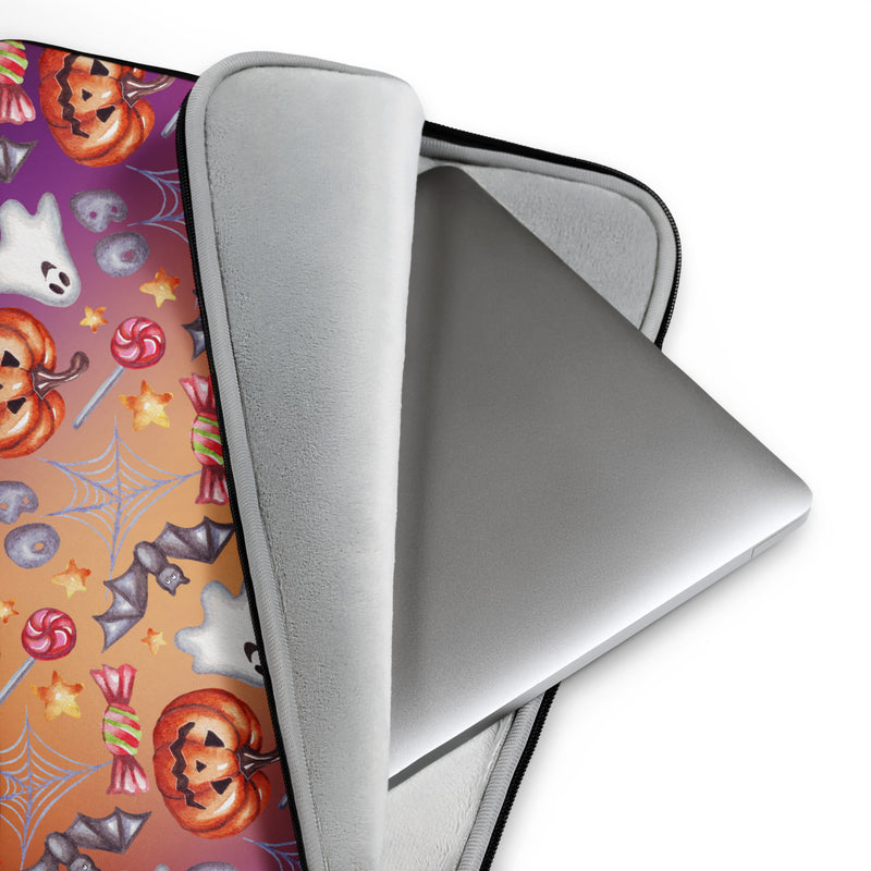 Haunted Haven Laptop Sleeve – Halloween Edition