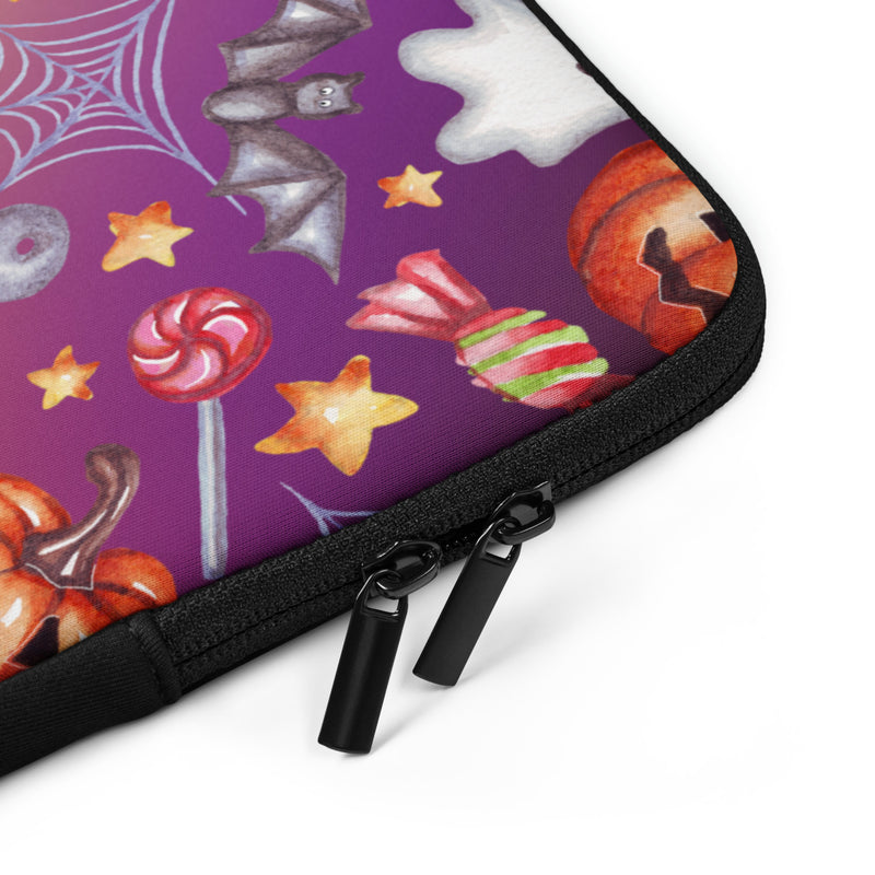 Haunted Haven Laptop Sleeve – Halloween Edition