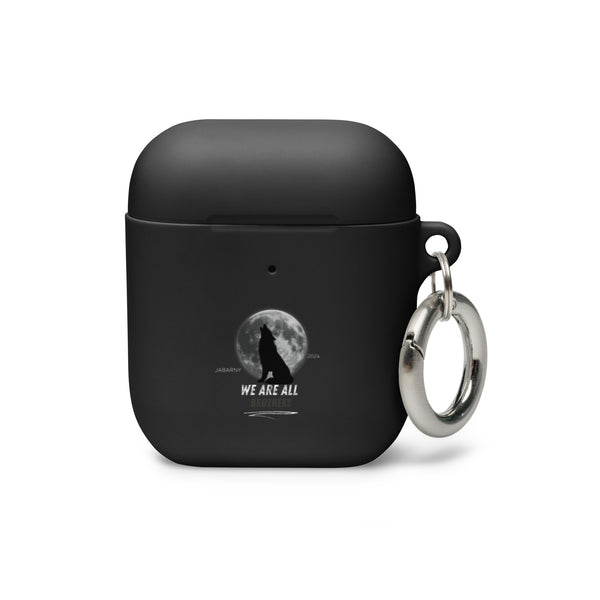 "Brothers" Rubber Case for AirPods® | Impact-Absorbing TPU, Metal Carabiner