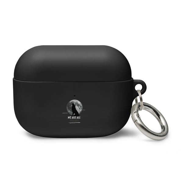 "Brothers" Rubber Case for AirPods® | Impact-Absorbing TPU, Metal Carabiner