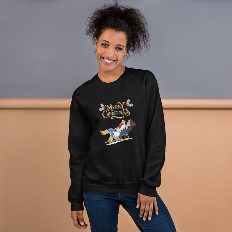 Christmas Women Sweatshirt - Warm and Cozy Holiday Fashion