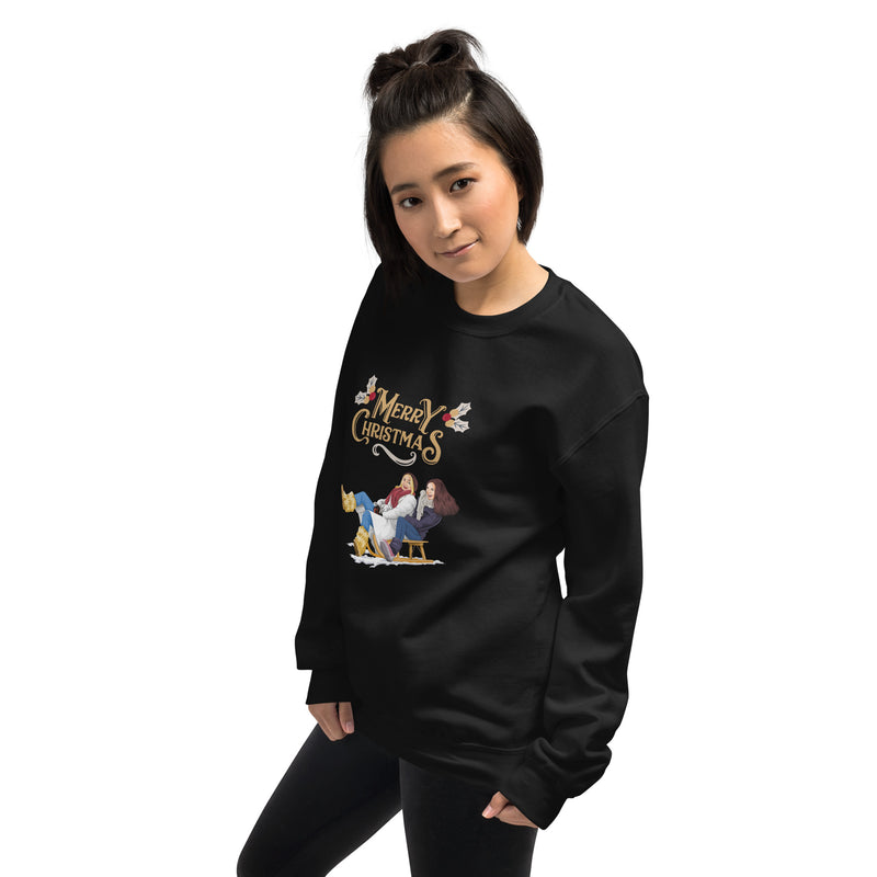 Christmas Women Sweatshirt - Warm and Cozy Holiday Fashion