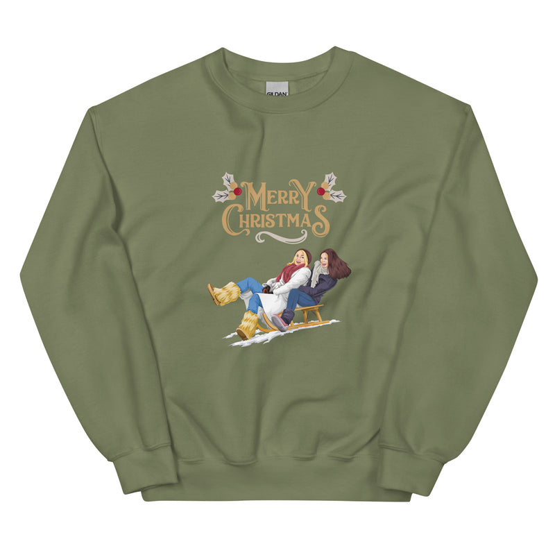 Christmas Women Sweatshirt - Warm and Cozy Holiday Fashion