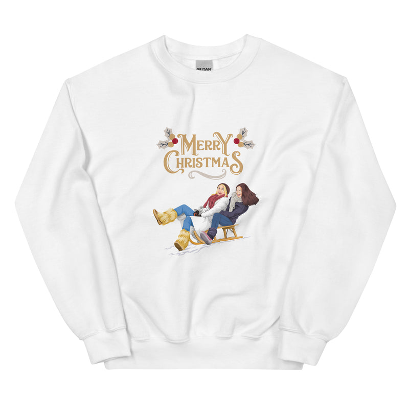 Christmas Women Sweatshirt - Warm and Cozy Holiday Fashion