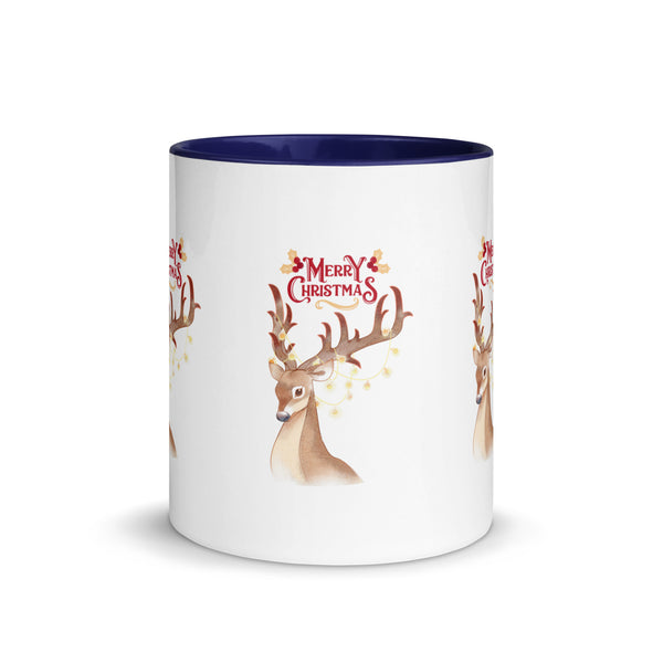 Christmas Mug with Color Inside - Vibrant and Functional