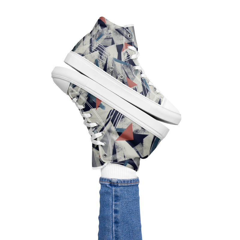 Women's High Top Canvas Shoes - Classic, Stylish, and Comfortable